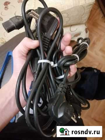 Провод питания и изображения для пк Тольятти - изображение 1