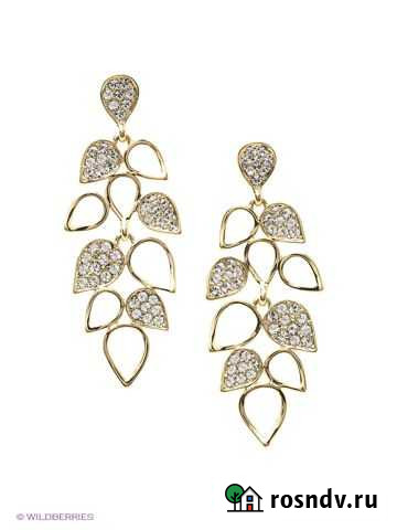 Серьги со стразами Камышин - изображение 1