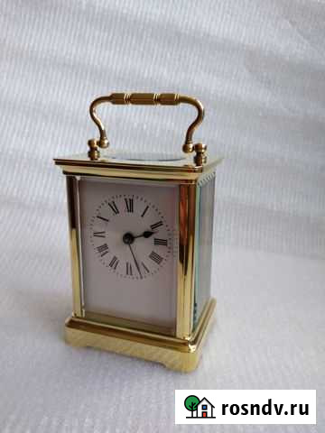 Французские механические настольные каретные часы Сызрань - изображение 1