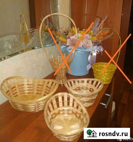 Корзинки декоративные разные Воронеж - изображение 1
