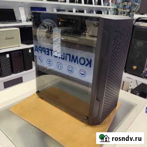 Игровой пк i3-10100f/GTX1070/16gb/750w Калуга - изображение 1