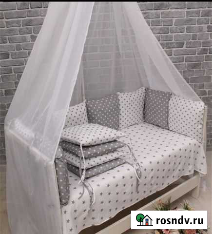 Бортики в детскую кроватку новые Развилка - изображение 1