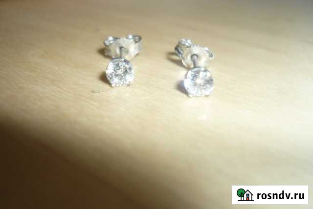 Серьги -пусеты Видное - изображение 1