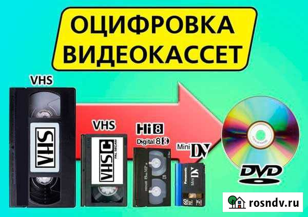 Оцифровка видеокассет и обработка видео Калуга - изображение 1
