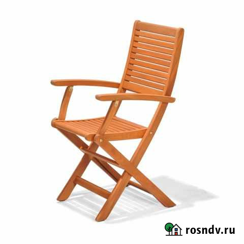 Кресло деревянное раскладное из эвкалипта(Вьетнам) Санкт-Петербург - изображение 1