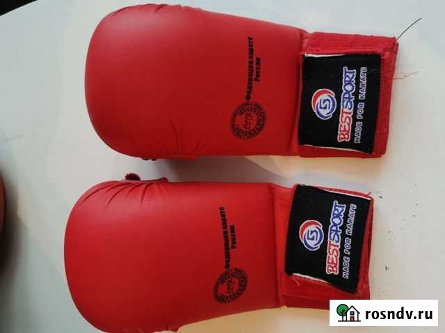 Накладки перчатки для каратэ и Боксерские перчатки Нижний Новгород - изображение 1