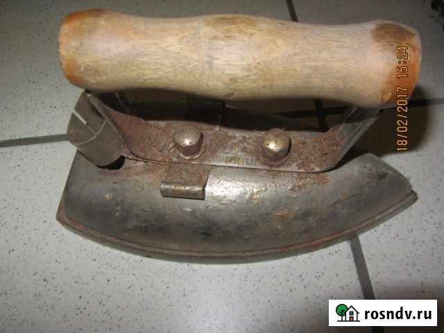 Продам утюг цельнометаллический прошлого века Завьялово - изображение 1