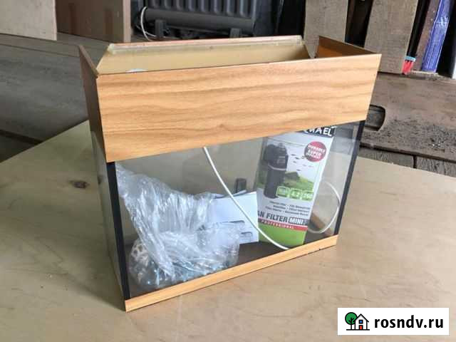 Аквариум 10л + фильтр Большие Вяземы - изображение 1