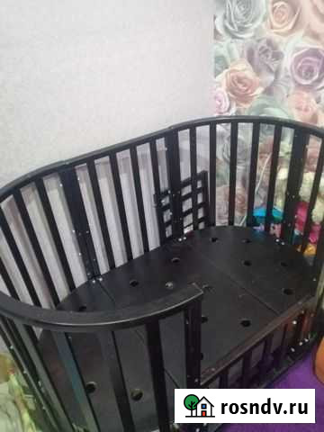 Детская кровать овальная Покрово-Пригородное - изображение 1