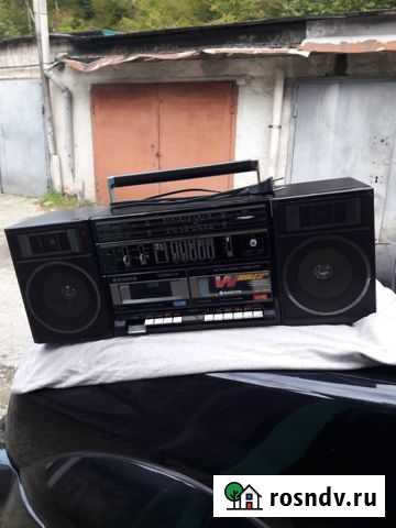 Магнитофон sanyo кассетный Туапсе - изображение 1