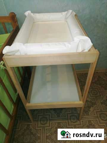 Пеленальный столик Сниглар с аксессуарами Серов - изображение 1