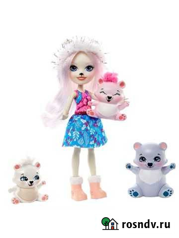 Enchantimals Пристина Полярная Миша с семьей GJX47 Калининград - изображение 1