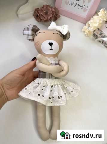 Мишка Игрушка ручной работы Казань - изображение 1