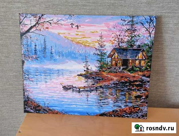 Картина 40*50 (акриловые краски+лак) Рязань - изображение 1