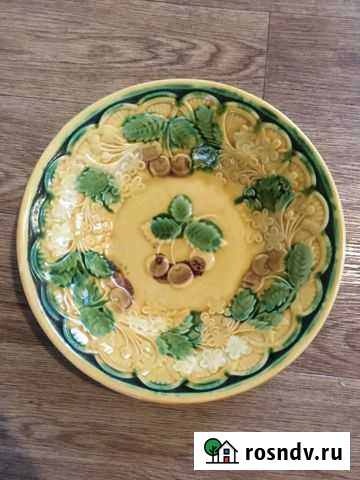 Тарелка большая роспись Воронеж - изображение 1