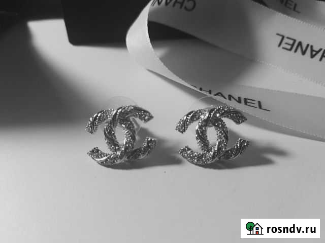 Серьги c h a n e l Саратов - изображение 1