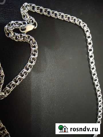 Серебряная цепь бисмарк Самара - изображение 1