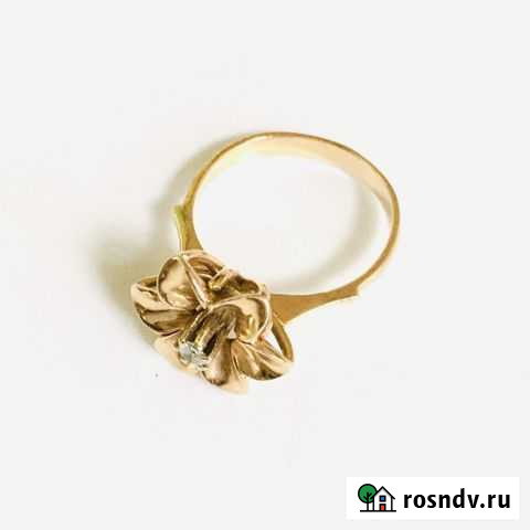 Золотое кольцо с бриллиантом Нижний Новгород - изображение 1