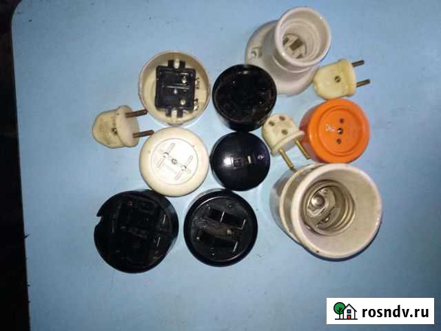 Розетки, вилки и выключатели ретро Нижний Тагил - изображение 1