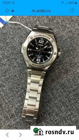 Часы новые Casio MWA-100HD-1avef Омск - изображение 1