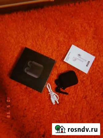 New apple аирподс 2 чёрные Пушкино - изображение 1