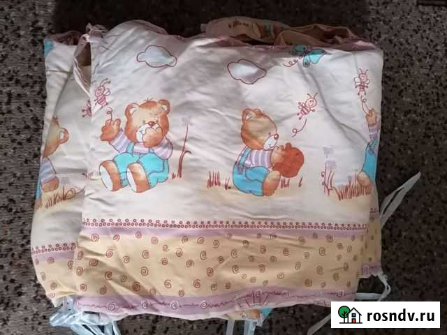 Бортики в детскую кроватку Козловка - изображение 1