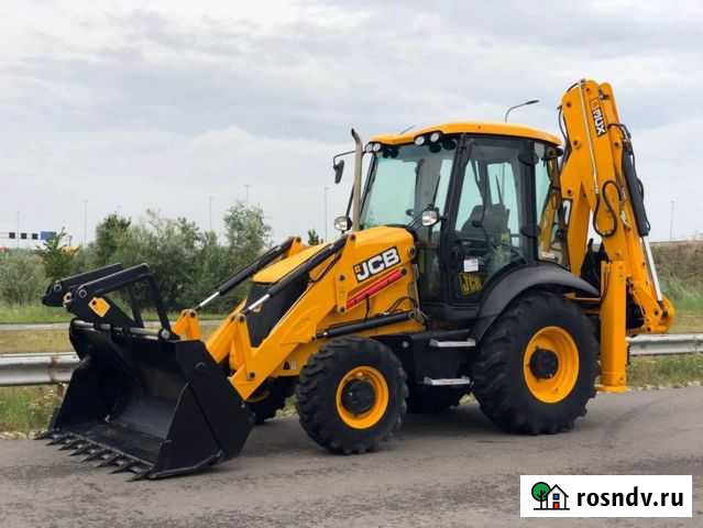 Услуги экскаватора погрузчика JSB-3CX (аренда) Великий Новгород - изображение 1