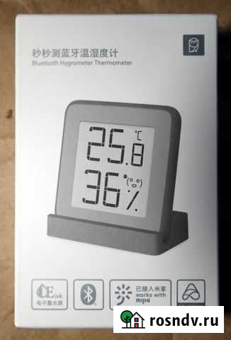 Xiaomi Mijia E-ink, термогидрометр, новый Йошкар-Ола - изображение 1