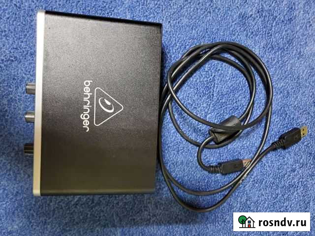 Внешняя звуковая карта behringer UMC22 Самара - изображение 1