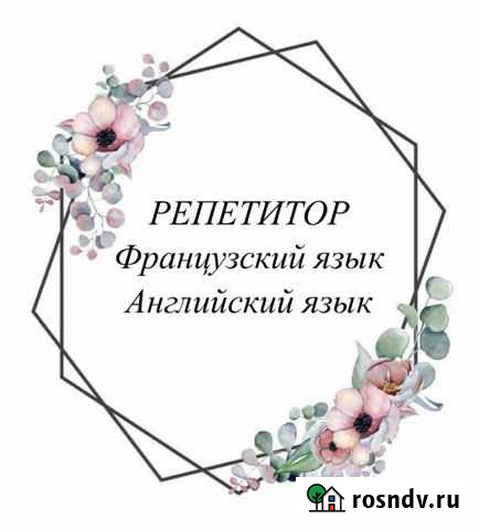 Репетитор. Французский. Английский Тула - изображение 1