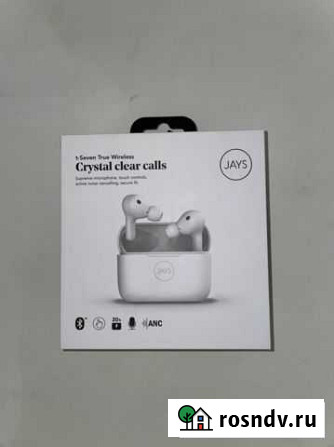 Беспроводные наушники crystal clear calls Светлый - изображение 1