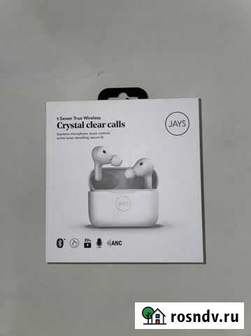 Беспроводные наушники crystal clear calls Светлый - изображение 1