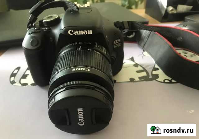 Фотоаппарат Canon 600 D Геленджик - изображение 1