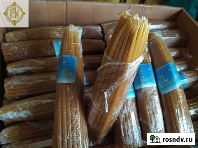 Конусные восковые свечи от производителя Иркутск - изображение 1