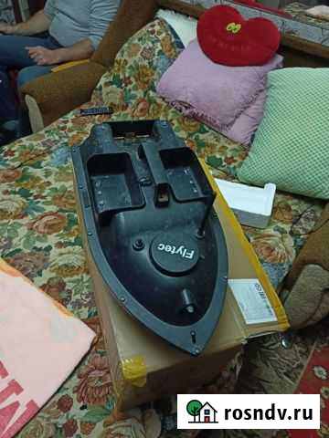 Прикормочный кораблик бу с gps,на 4 точки,автовозв Таганрог - изображение 1