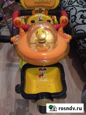 Детский велосипед с родительской ручкой Кострома - изображение 1