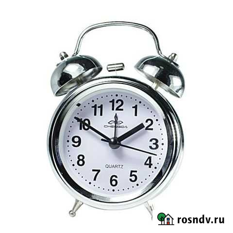 Часы-будильник master 8819, стальные,серебр 46223 Уфа - изображение 1