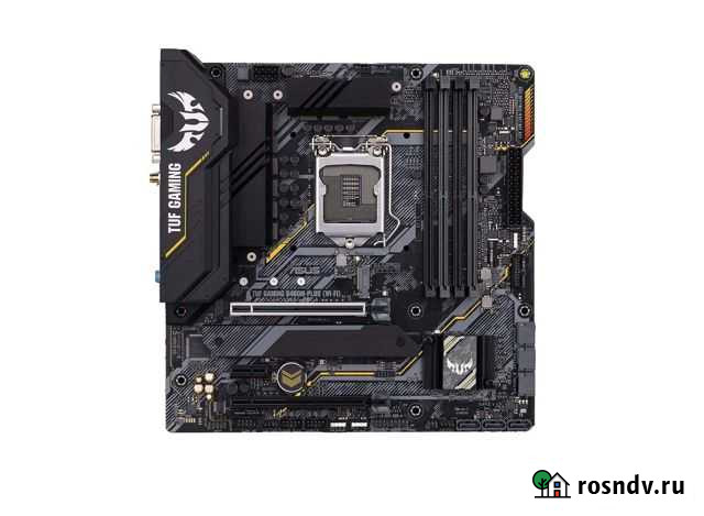 LGA1200 Intel asus TUF gaming B460M-plus WI-Fi New Астрахань - изображение 1