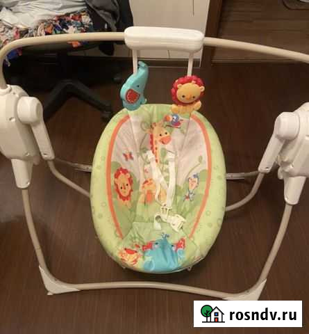 Колыбель-качели Джунгли Fisher-Price Санкт-Петербург - изображение 1