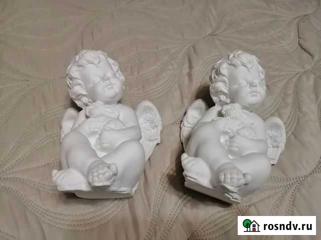 Отдам ангелочков из гипса за кофе Самара - изображение 1