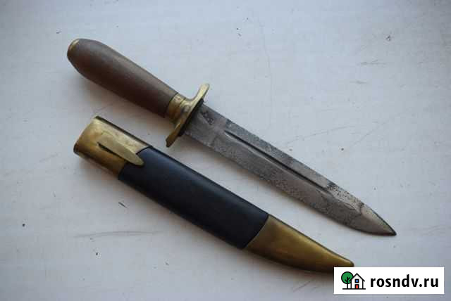 Нож Самсонова Медведь Медвежий клеймо Сидоровъ Якутск - изображение 1