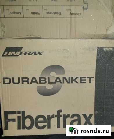 Огнеупорное одеяло Fiberfrax durablanket s Туапсе - изображение 1