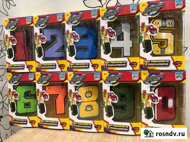 Трансботы (цифры - трансформеры ) Киров - изображение 1