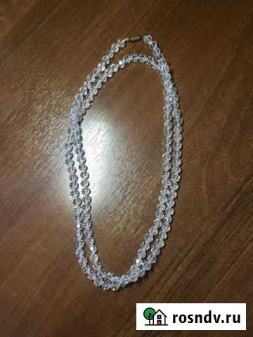 Бусы горный хрусталь Комсомольск-на-Амуре - изображение 1