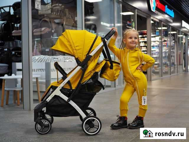 Прогулочная коляска Keka YP горчичный Брянск - изображение 1