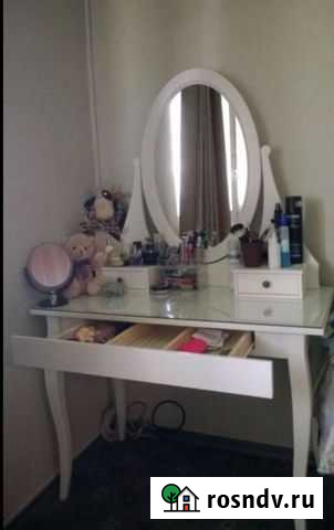 Хемнес Икея туалетный столик с зеркалом Московский - изображение 1