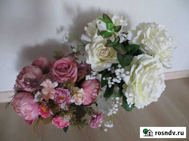 Цветы искусств в букетах(свадьба,интерьер) Тамбов - изображение 1