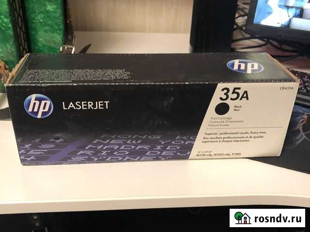 Картридж CB435A Подольск - изображение 1