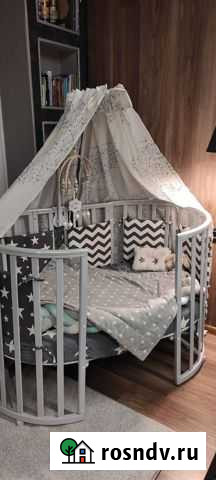 Детская кроватка трансформер 7 в 1 (весь комплект) Москва - изображение 1