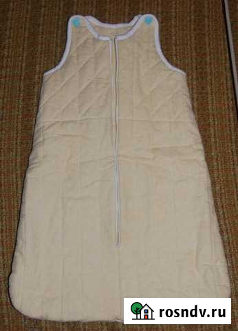 Тепленький спальный мешок для малыша, на молнии Луга - изображение 1